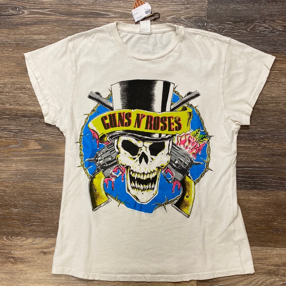 Madeworn Guns N Roses Distressed Tee XS